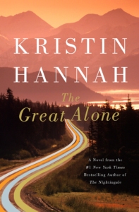 The book cover of The Great Alone by Kirstin Hannah