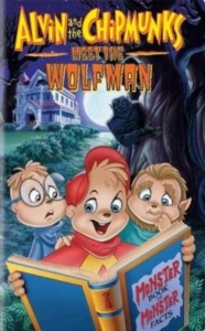 The movie cover of Alvin & the Chipmunks: Meet the Wolfman.