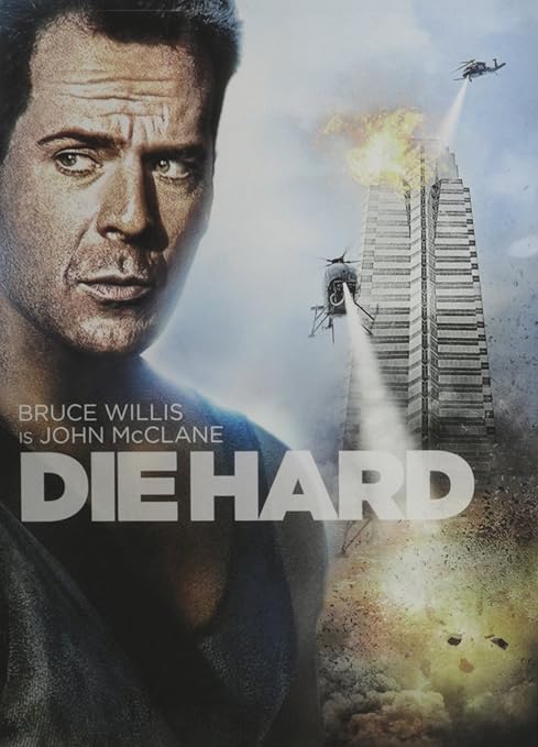 Movie cover for "Die Hard."