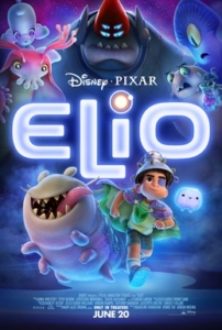 Movie poster art for the animated film Elio.
