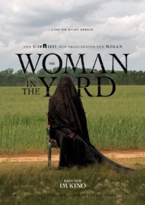 Movie poster art for the film "The Woman in the Yard".