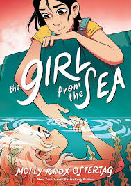 The cover art for the graphic novel "The Girl from the Sea" by Lee Knox Ostertag.