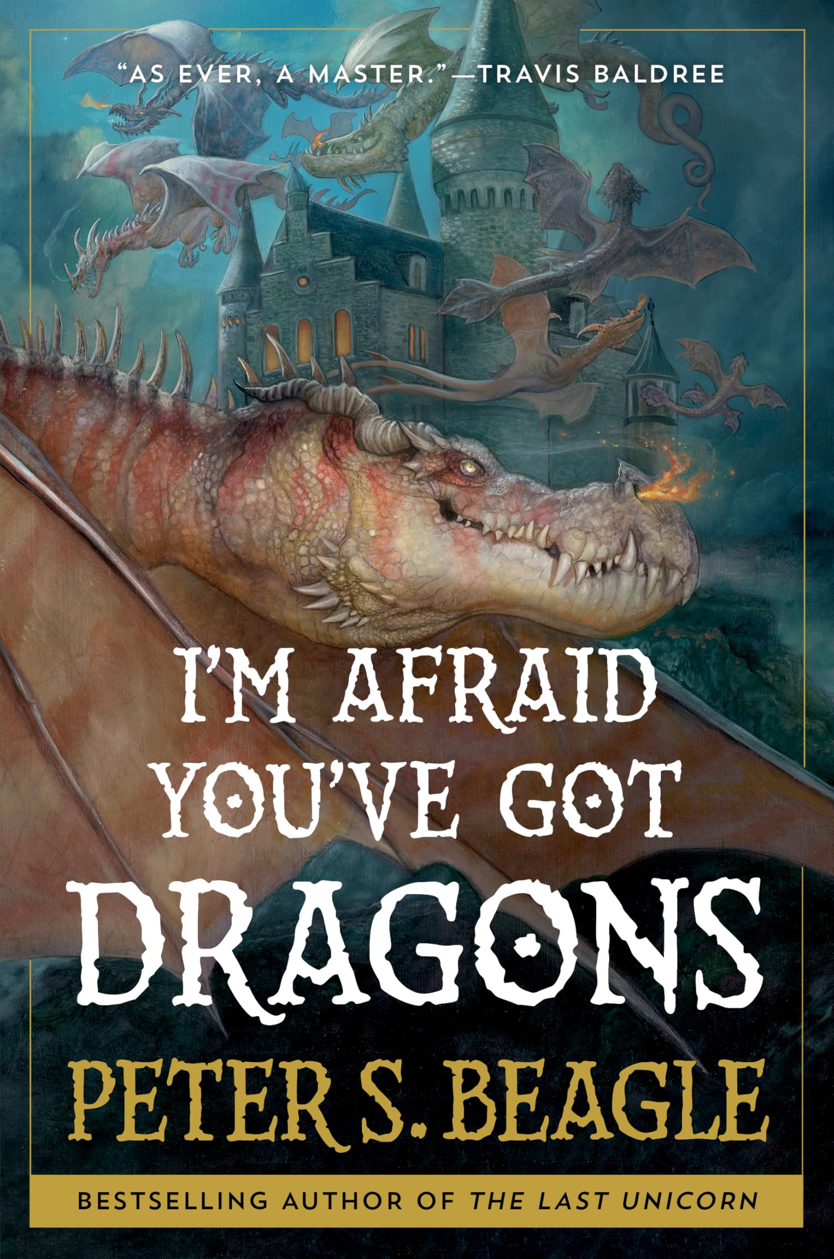 Cover of I'm Afraid You've Got Dragons by Peter S, Beagle