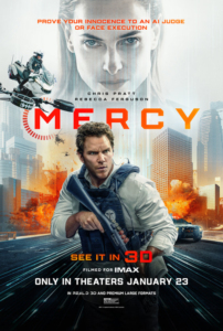 Promotional poster for the film Mercy (2026).